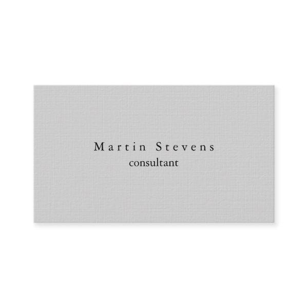 Unique Modern Light Grey Minimalist Plain Linen