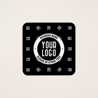 Unique Modern Logo Pattern Template | Black