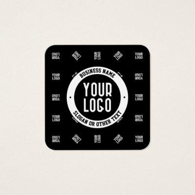 Unique Modern Logo Pattern Template | Black