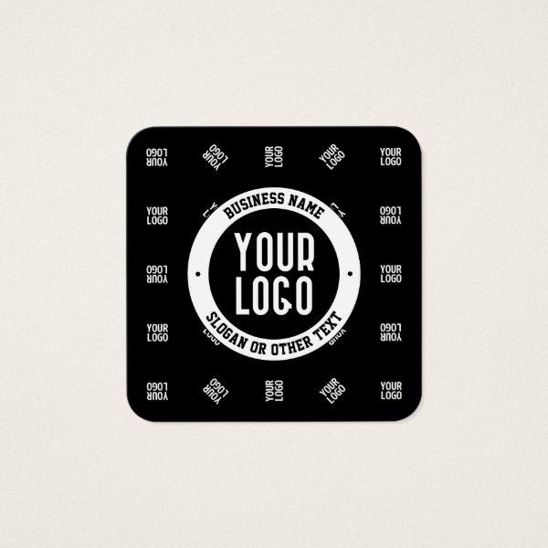 Unique Modern Logo Pattern Template | Black
