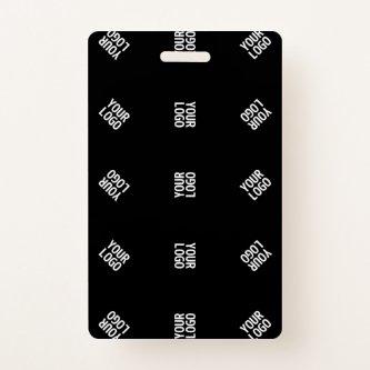 Unique Modern Logo Pattern Template | Black Badge