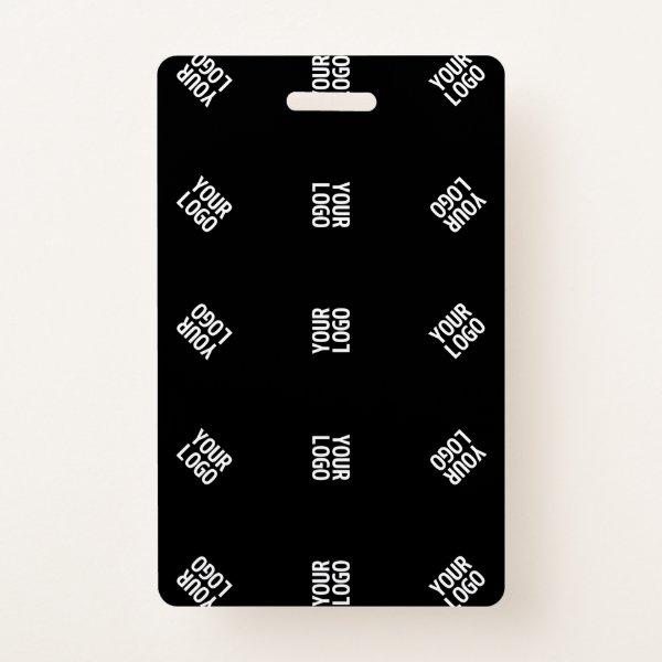Unique Modern Logo Pattern Template | Black Badge