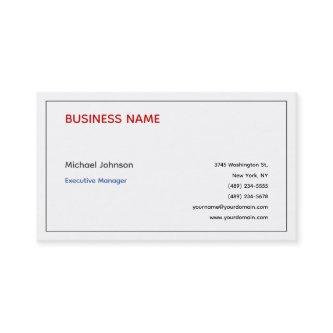 Unique modern professional minimalist chic