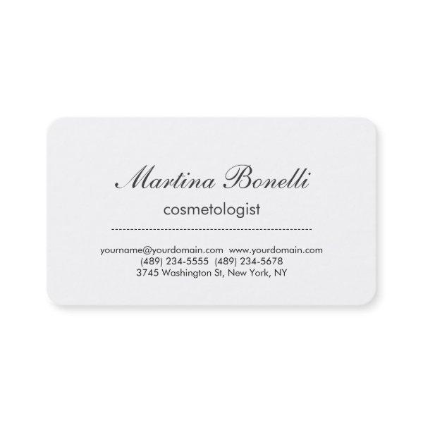 Unique professional cosmetologist