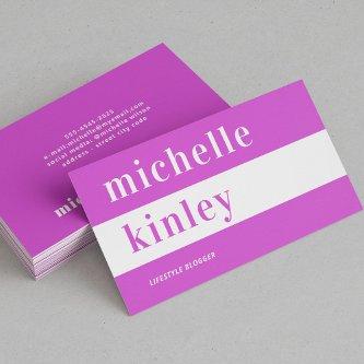 Unique professional trendy typography networking