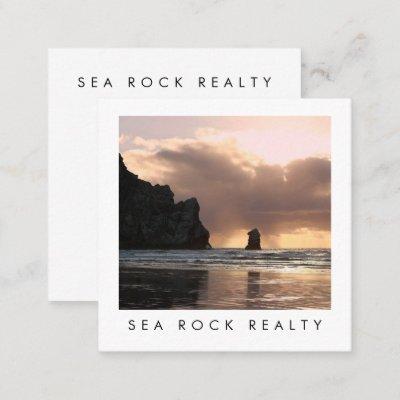 Unique Real Estate Agent Rocks Ocean Beach Photo Square