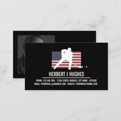 United States Flag, Hockey Player, Hockey Coach