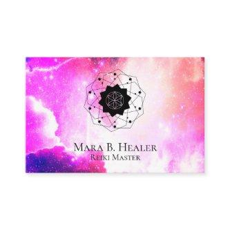 * Universe Cosmic Sacred Geometry Pink Purple