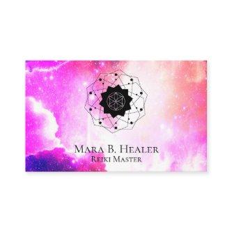 * Universe Cosmic Sacred Geometry Purple Pink