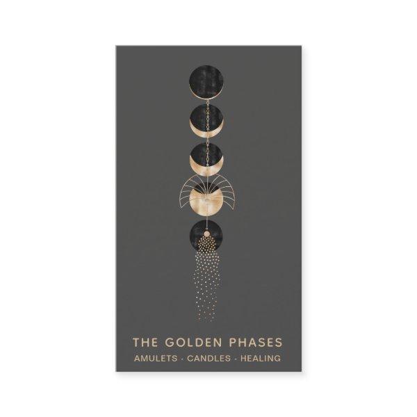 *~* Universe Gold  Moon Phases Glitter Cosmic