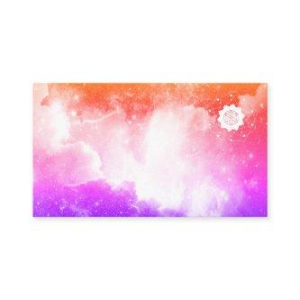 *~* Universe Peach Lavender and Pink Galaxy Nebula
