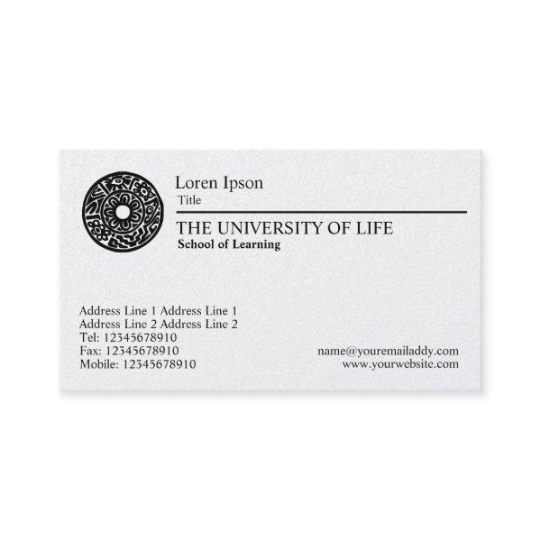 University of Life - Black Rule - Gold Card