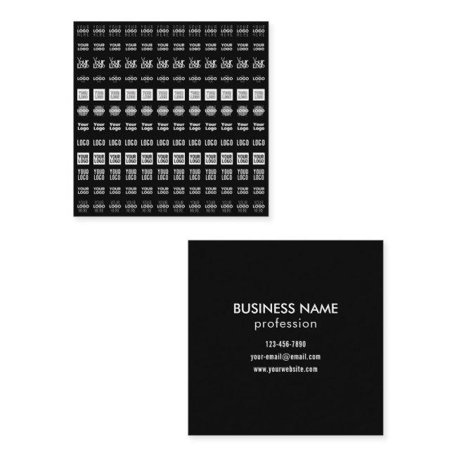 Up to 12 Different Logos or Uploaded Images Square