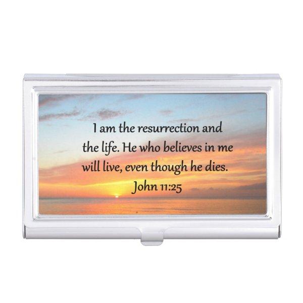 UPLIFTING JOHN 11:25 PHOTO  HOLDER