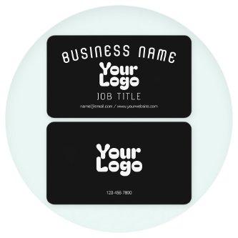 Upload Logo | Black & White (editable)