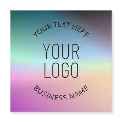 Upload Logo | Colorful Changing Gradient Colors
