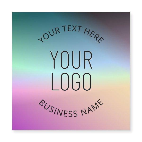 Upload Logo | Colorful Changing Gradient Colors