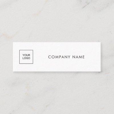 Upload Your Logo Company Modern Simple Template Mini