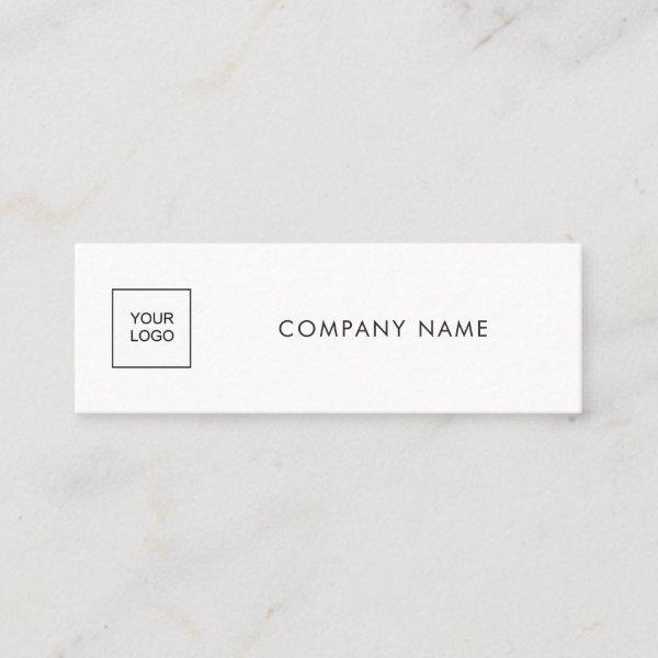 Upload Your Logo Company Modern Simple Template Mini
