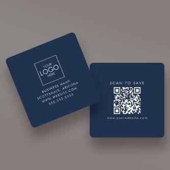 Upload Your Logo QR Code Generator Custom Modern Square