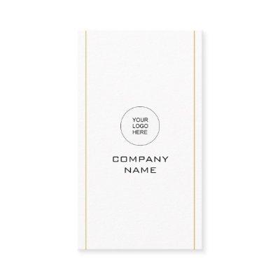 Upload Your Own Logo Vertical Template Modern