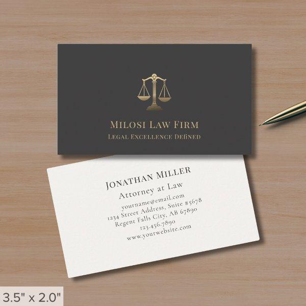 Upscale Attorney Lawyer Law Firm