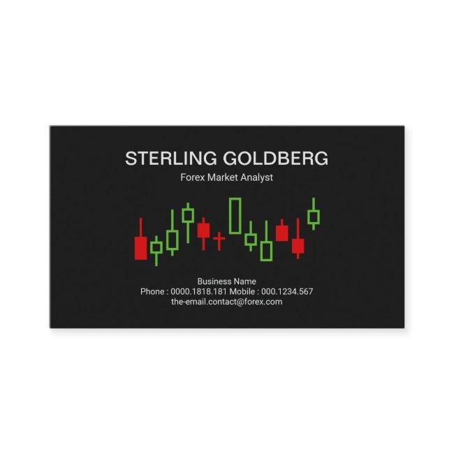 Uptrend Movement Stock Exchange Graph Forex Dealer
