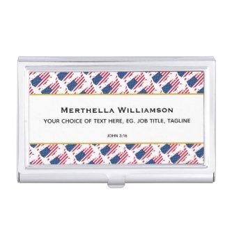 US AMERICA Christian Scripture John 3:16  Case