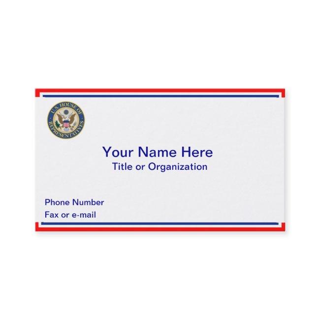 US House of Representatives