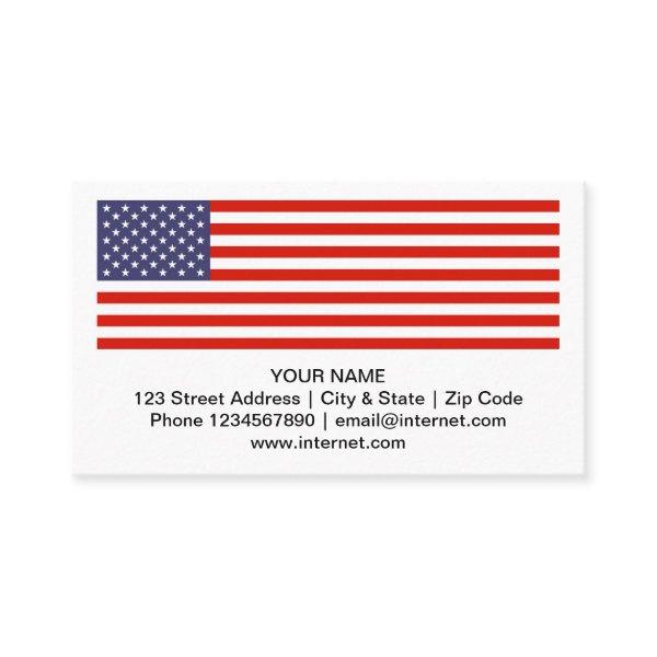 USA flag  company template