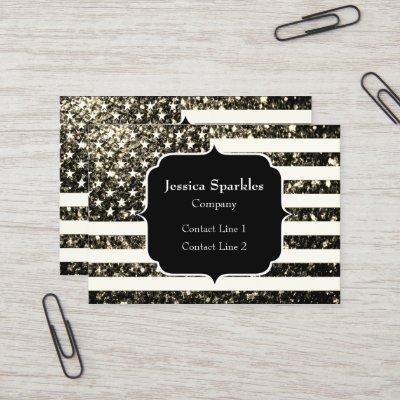 USA flag gold sepia sparkles glitter Monogram