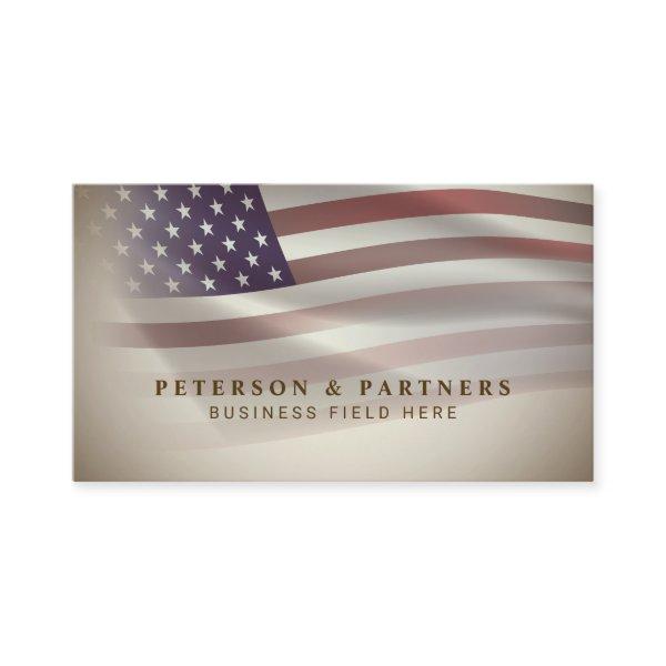 USA Flag | Transparent Gradation | Vintage