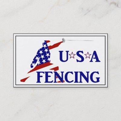 USA Patriotic Fencing En Garde Sports