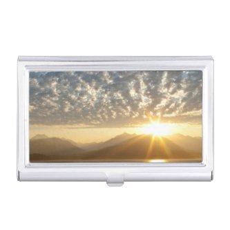USA, Washington, Seabeck. Sunset  Case