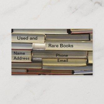 Used and Rare Books