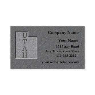 Utah State   carved stone look