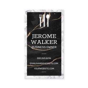 Utensil Logo | Marble