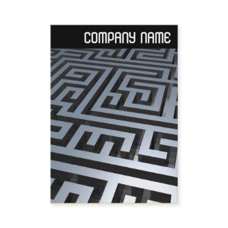 V Header - Metal Maze