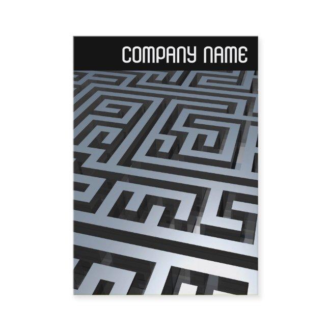 V Header - Metal Maze