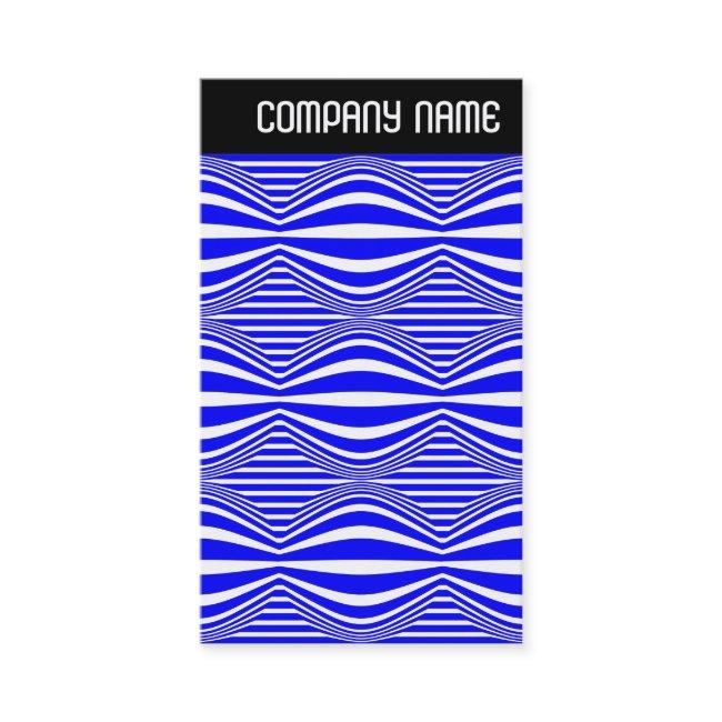 V Header - Op Art Lines and Spheres