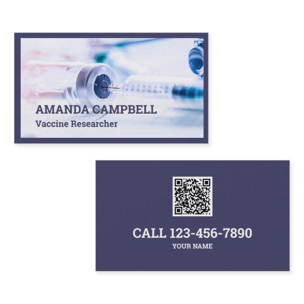 Vaccine Researcher QR Code