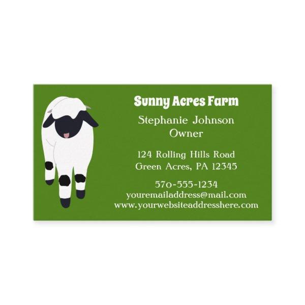 Valais Blacknose Sheep Farmers Wool Farm