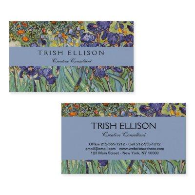 Van Gogh Irises Impressionist Painting