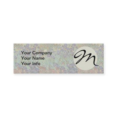 Van Gogh Irises Impressionist Painting Mini