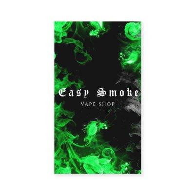 Vape Shop Green Black Smoke
