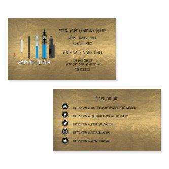 VAPE  | Vapolution Gold  Business Social Media