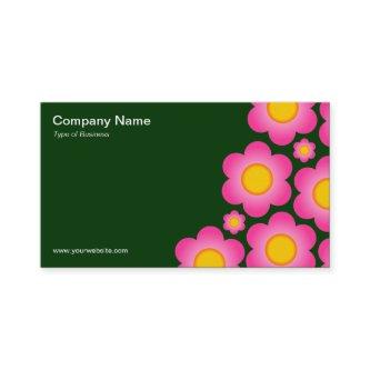 Vector Flowers II - Dark Green