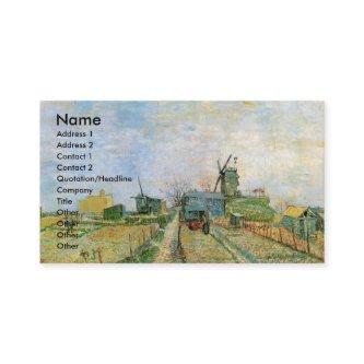 Vegetable Garden in Montmartre by Vincent van Gogh