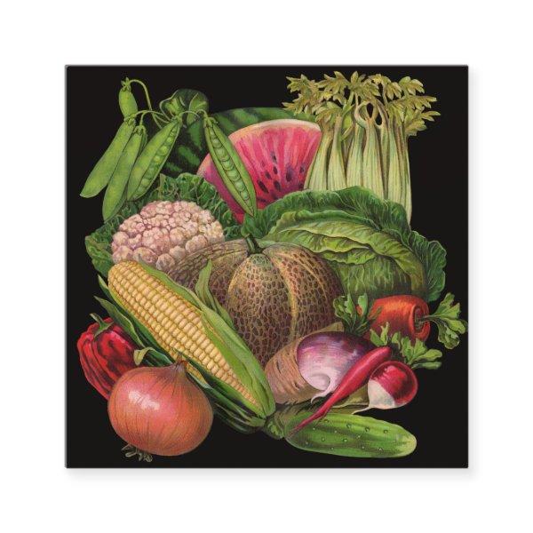 Vegetable Heaven Square