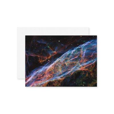 Veil Nebula Supernova Remnants Hubble Telescope